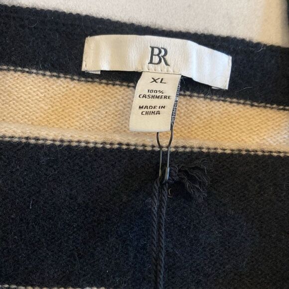 Banana Republic SET Square Neck Sweater Tank + Relaxed Cashmere Cardigan Striped - Picture 8 of 10